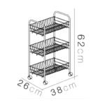 Carro Metal Preto com Rodas