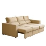sofa 3 lugares com deslizantes