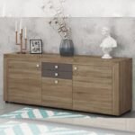 Aparador 3 Portas e 2 Gavetas