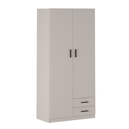 Armário 2 portas e 2 gavetas beje