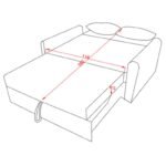 Sofá Cama com Braços