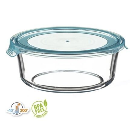 Caixa de Vidro Redonda