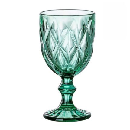 Copo vidro verde