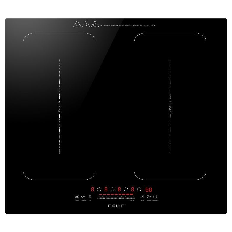 Placa indução 4 zonas