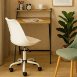 secretaria madeira metal