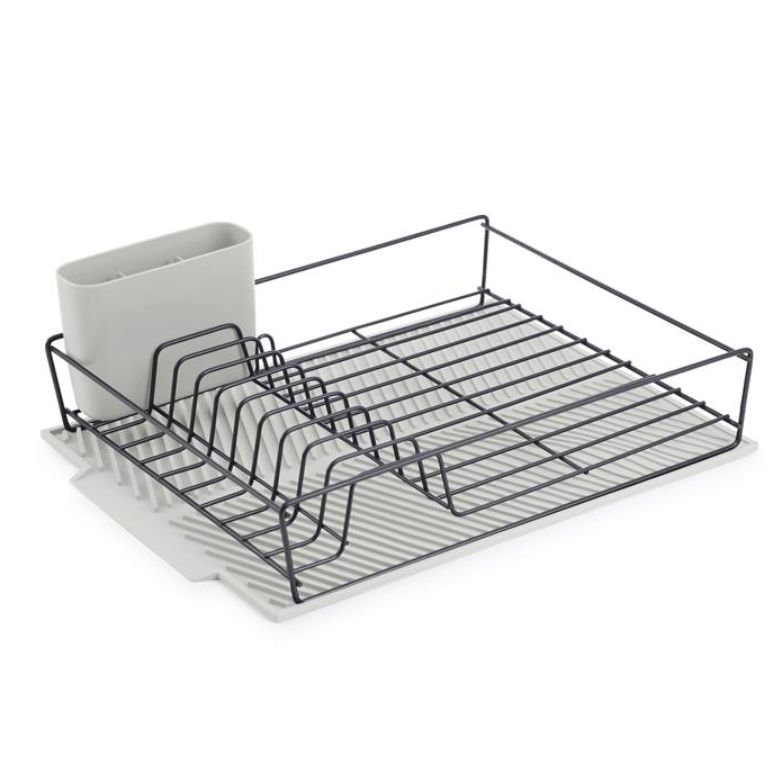 Escorredor de Louça com Tabuleiro de Silicone