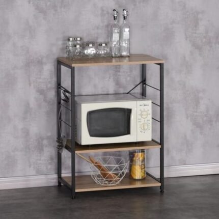 Estante com e prateleiras