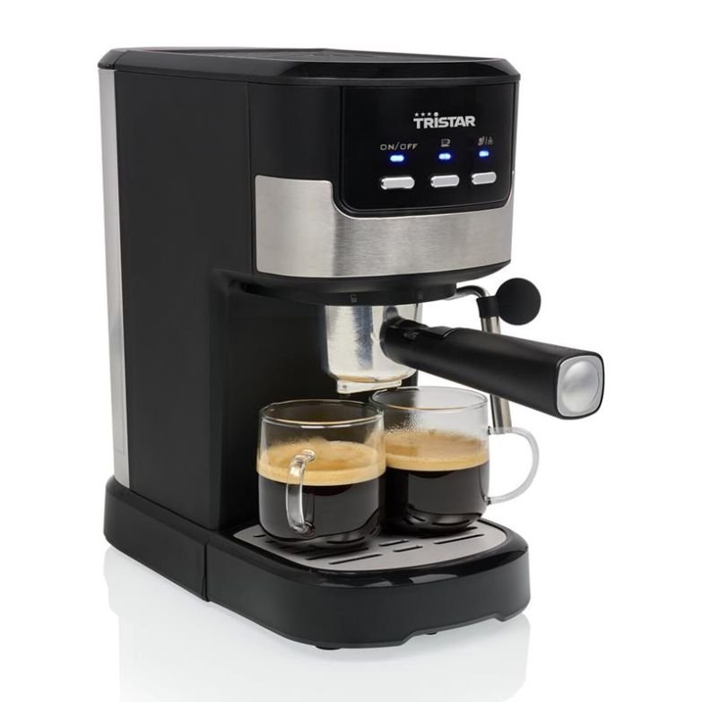 Máquina de Café Expresso 20 Bar com Vaporizador de Leite