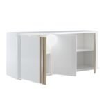 Aparador 3 portas branco lacado