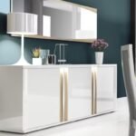 Aparador 3 portas branco lacado