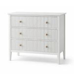 Cómoda Branca 3 Gavetas