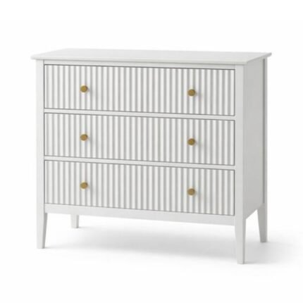 Cómoda Branca 3 Gavetas