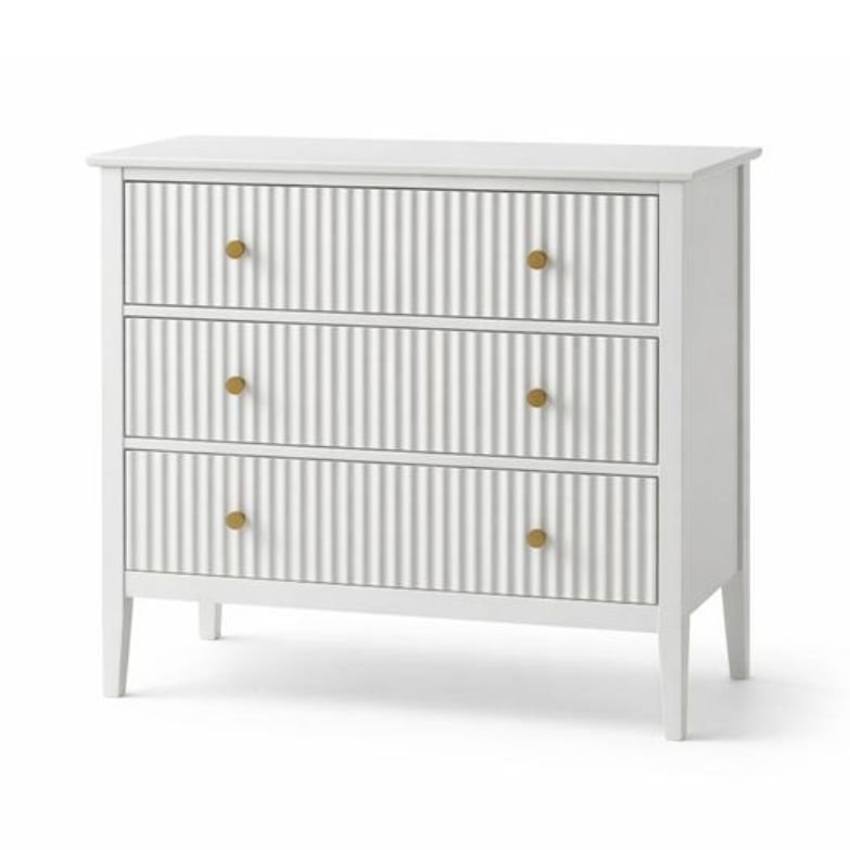 Cómoda Branca 3 Gavetas