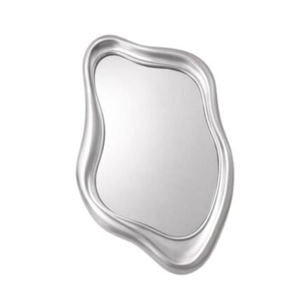 Espelho Moldura Prateado