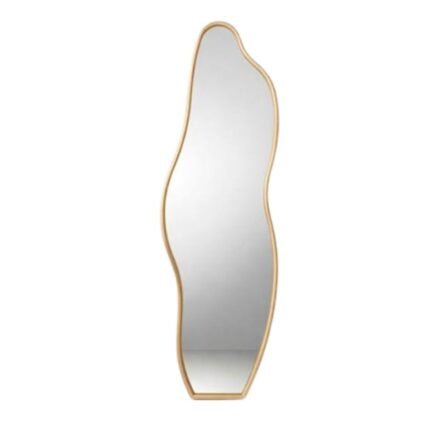 Espelho moldura dourada