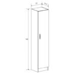 Móvel Multiusos – Armário Auxiliar com 1 Porta