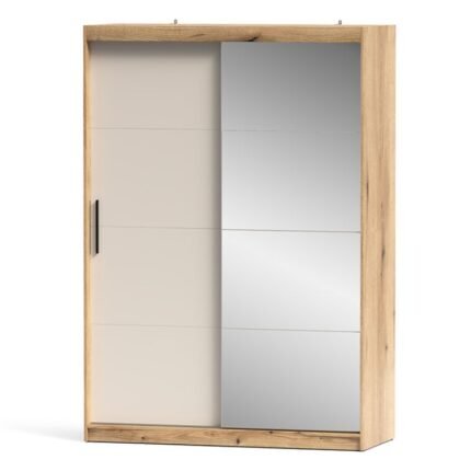 Roupeiro 2 Portas de Correr com Espelho