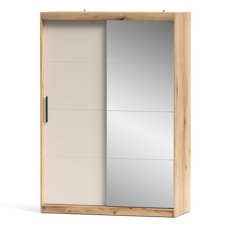 Roupeiro 2 Portas de Correr com Espelho