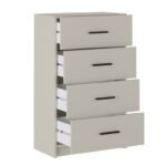 camiseiro 4 gavetas beje