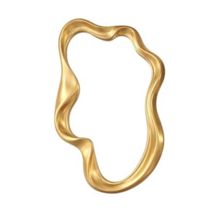 Espelho Moldura Dourado