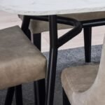 Mesa fixa Mármore