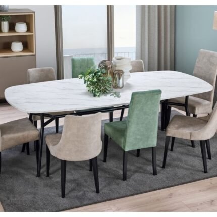 Mesa fixa Mármore