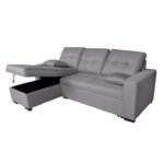 Sofá Chaise longues com cama e arca