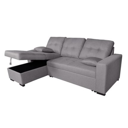 Sofá Chaise longues com cama e arca