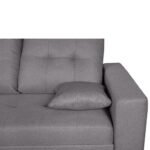 Sofá Chaise longues com cama e arca