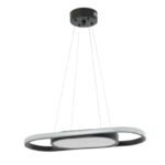 Suspensão de Teto LED Preta