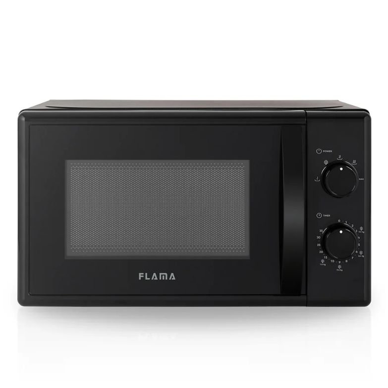 Micro-ondas Preto 20L 700W com Comandos Mecânicos