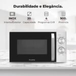 Micro-ondas com Grill Inox 20L 1815FL – 700W