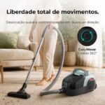 Aspirador Sem Saco FLAMA Spin&Go Cyclone 1687FL – 800W com Filtro HEPA