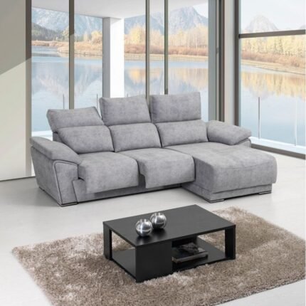 Sofá relax de 2 ou 3 lugares com chaise longue