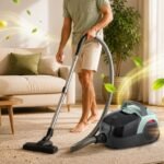 Aspirador Sem Saco FLAMA Spin&Go Cyclone 1687FL – 800W com Filtro HEPA