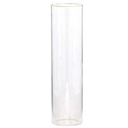 Jarra de Vidro Transparente Cilíndrica 40 cm