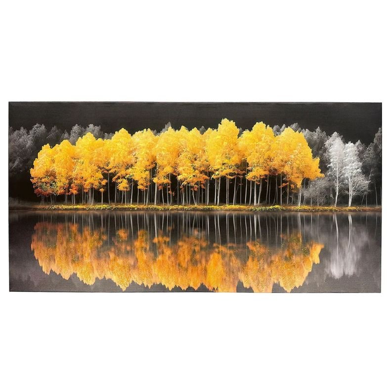 Tela Decorativa Paisagem de Árvores