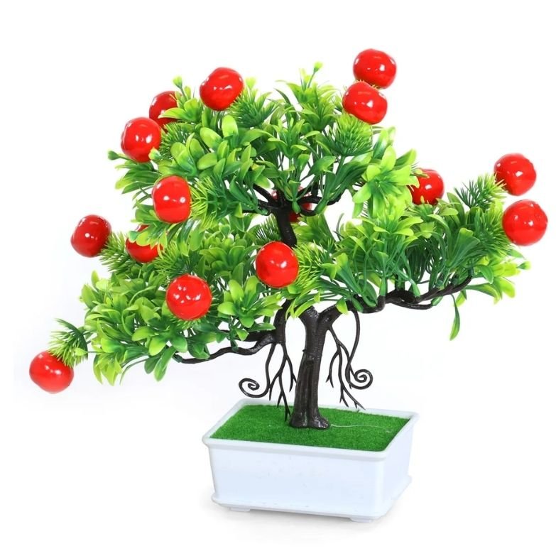 Bonsai Artificial Decorativo com Vaso – 5 Modelos
