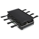 Raclette TRISTAR RA-2746 1400W para 8 Pessoas com Grelhador Antiaderente