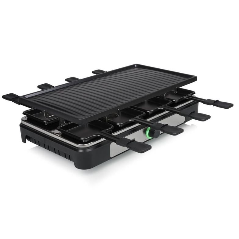 Raclette TRISTAR RA-2746 1400W para 8 Pessoas com Grelhador Antiaderente